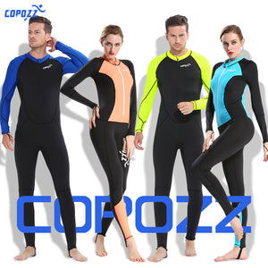 Copozz Full Body Wetsuits Men Women Youth Sun Protection Swimming Suits For Scuba Diving Swimming Surfing Spearfishing One Piece