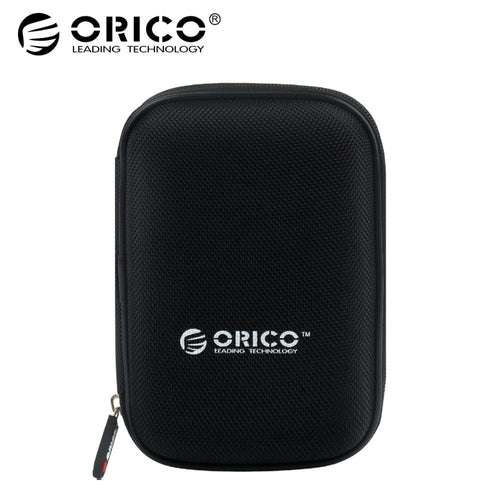 ORICO PHD-25 2.5 inch Portable External Hard Drive Protection Bag Dual Buffer Layer HDD Protector Case- Black